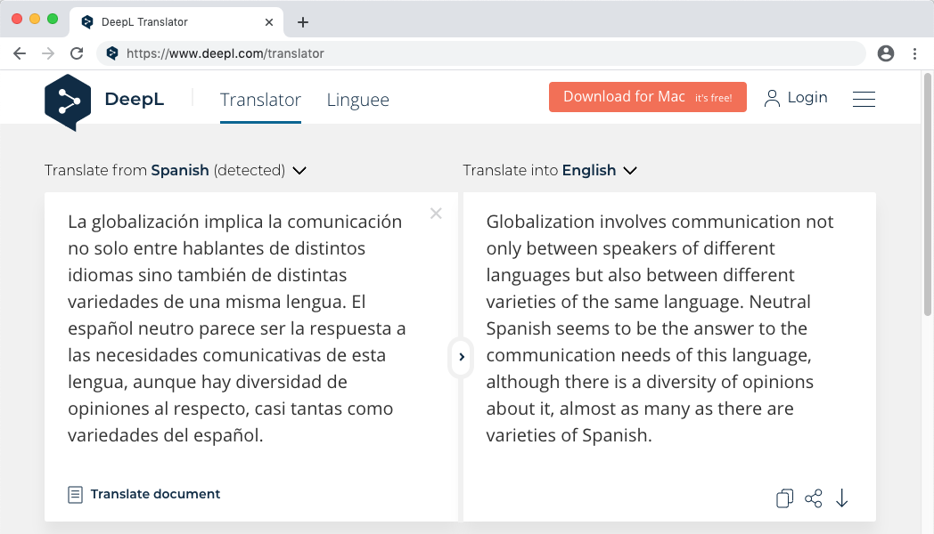New round of financing at the dictionary-service Linguee /